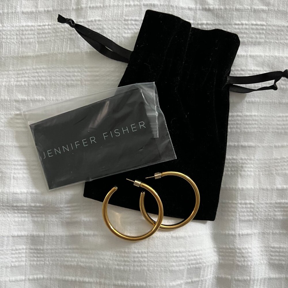 Jennifer Fisher Samira Baby Hoops